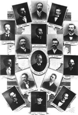 vamc faculty 1890s